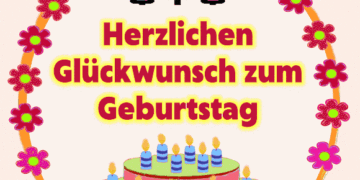 Herzlichen Glückwunsch zum Geburtstag