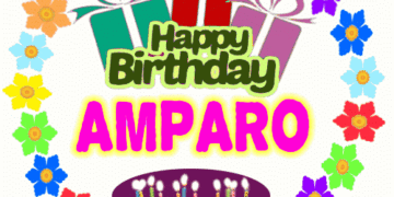 Happy Birthday Amparo
