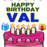Happy Birthday Val