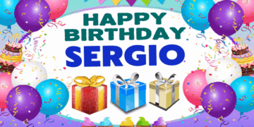 happy birthday sergio