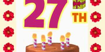 Happy Birthday 27 th
