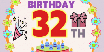 Happy Birthday 32 th