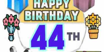 Happy Birthday 44 th