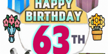 Happy Birthday 63th