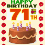 Happy Birthday 71 th