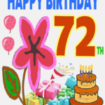 Happy Birthday 72th