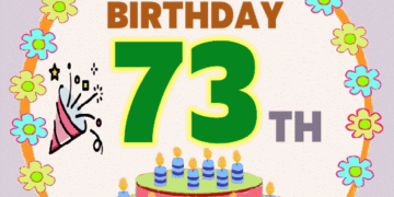 Happy Birthday 73 th