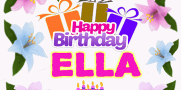 Happy Birthday Ella