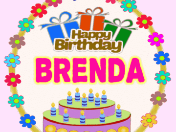Happy Birthday Brenda