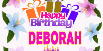 Happy Birthday Deborah