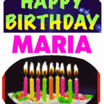 Happy Birthday Maria