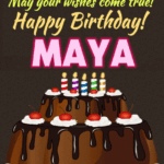 Happy Birthday Maya