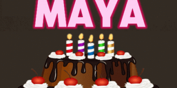 Happy Birthday Maya