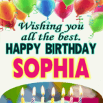 Happy Birthday Sophia