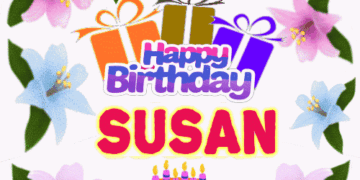 Happy Birthday Susan