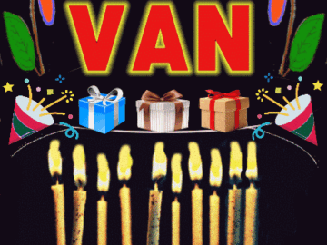 Happy Birthday Van